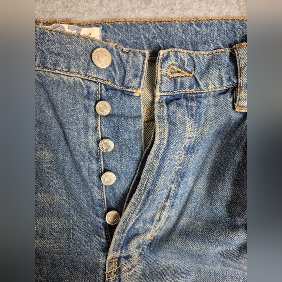 We The Free Women’s Bell Bottom Ultra Flare Jeans Button Fly Free People - Picture 3 of 12